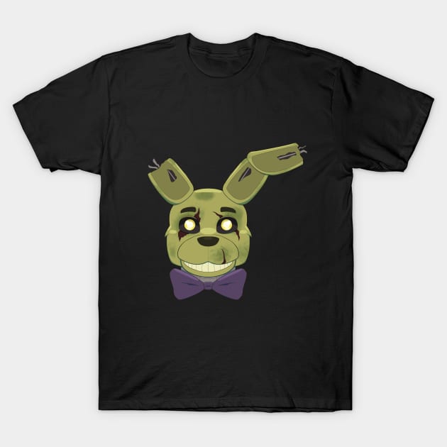 Springtrap Fan Design T-Shirt by SupernaturalRaptor